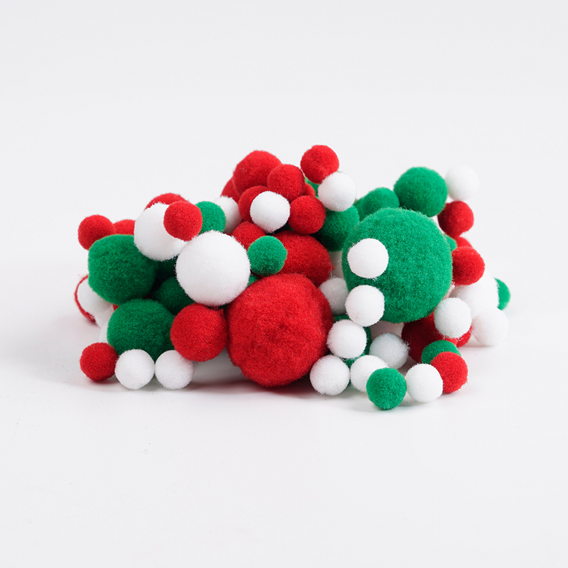 Raffia Dekorative Pom Poms