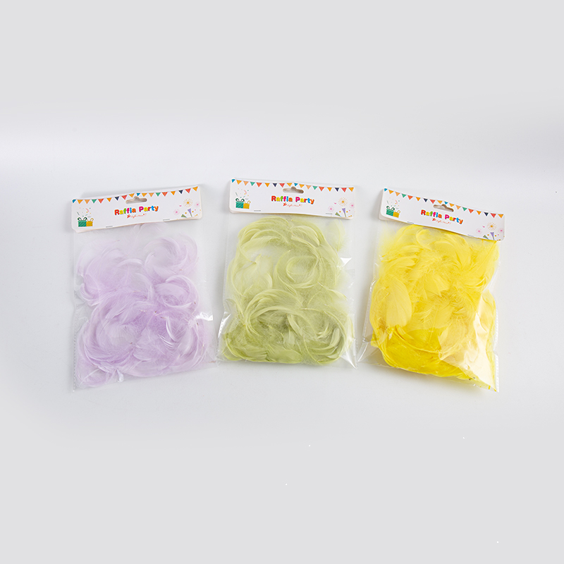 Raffia Dekorative Federn