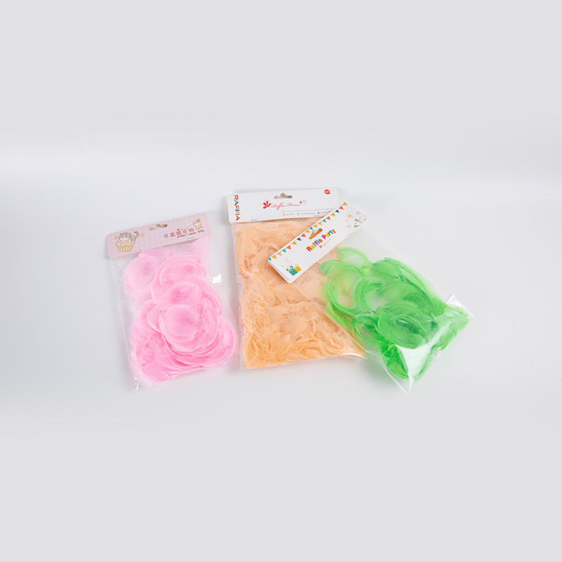 Raffia Dekorative Federn