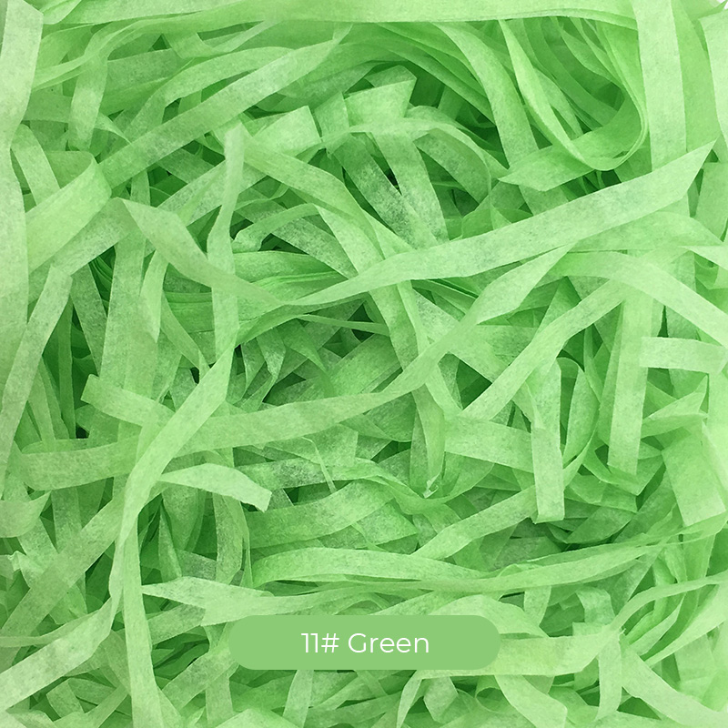 24 g/m2 Holzzellstoff Papier Raffia Shreds