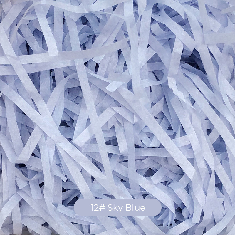 24 g/m2 Holzzellstoff Papier Raffia Shreds