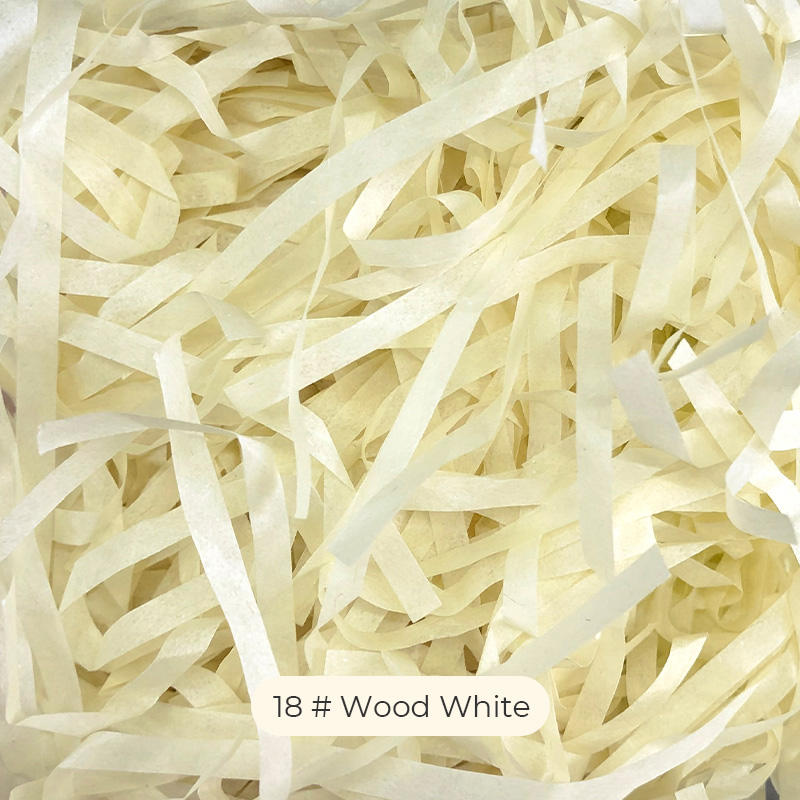 24 g/m2 Holzzellstoff Papier Raffia Shreds