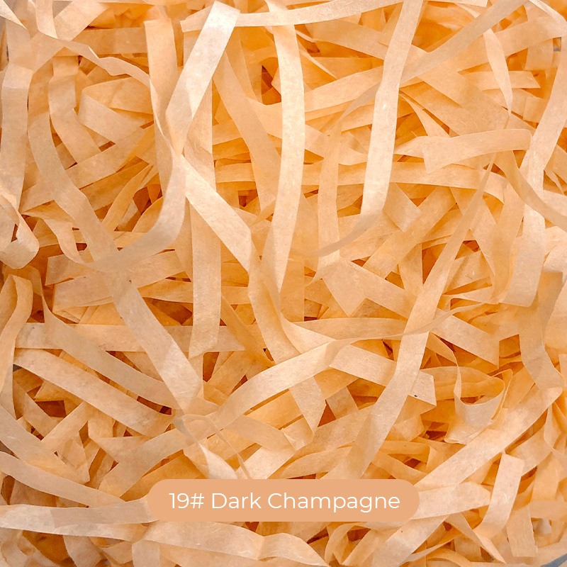 24 g/m2 Holzzellstoff Papier Raffia Shreds
