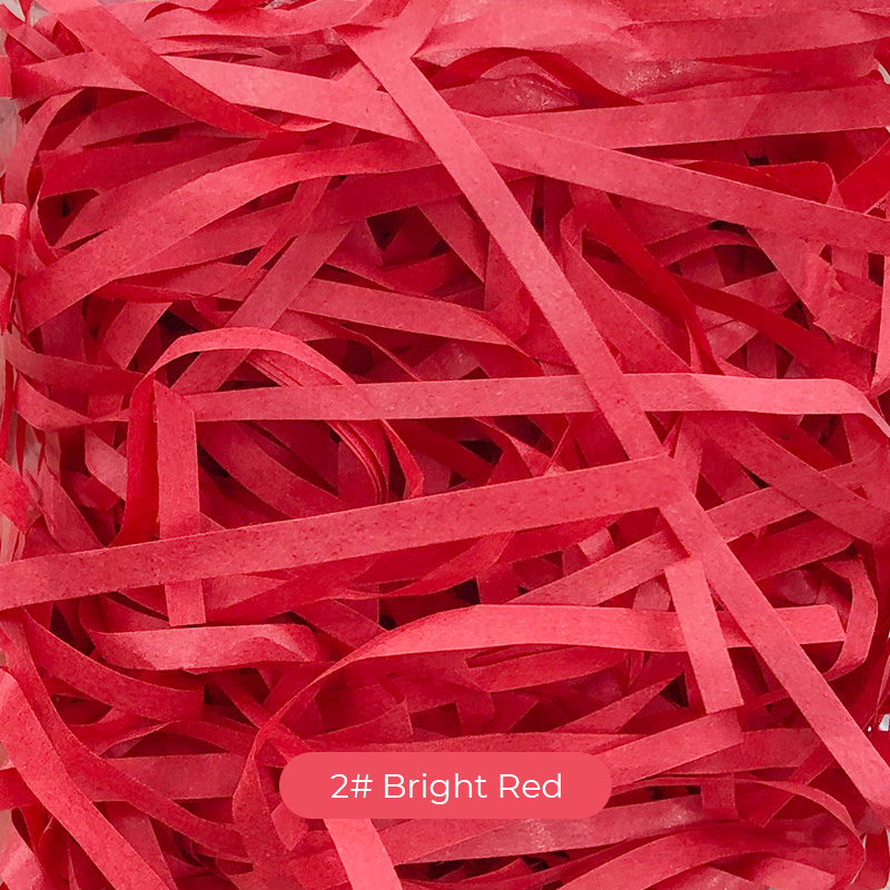 24 g/m2 Holzzellstoff Papier Raffia Shreds