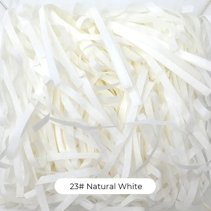 24 g/m2 Holzzellstoff Papier Raffia Shreds