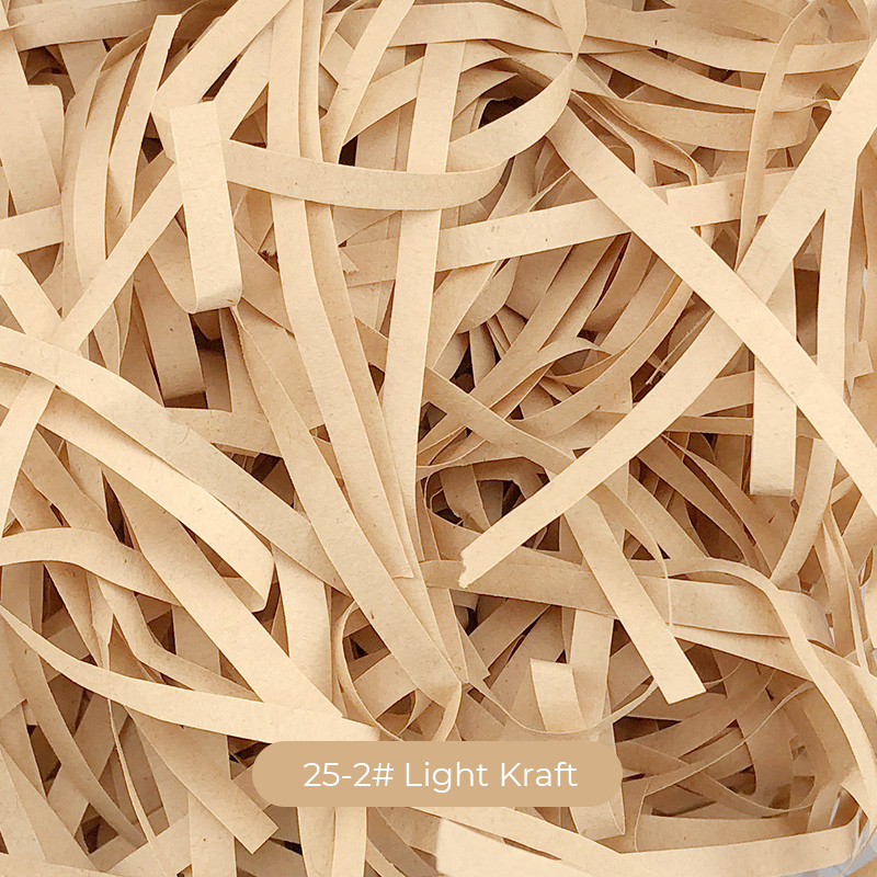 24 g/m2 Holzzellstoff Papier Raffia Shreds
