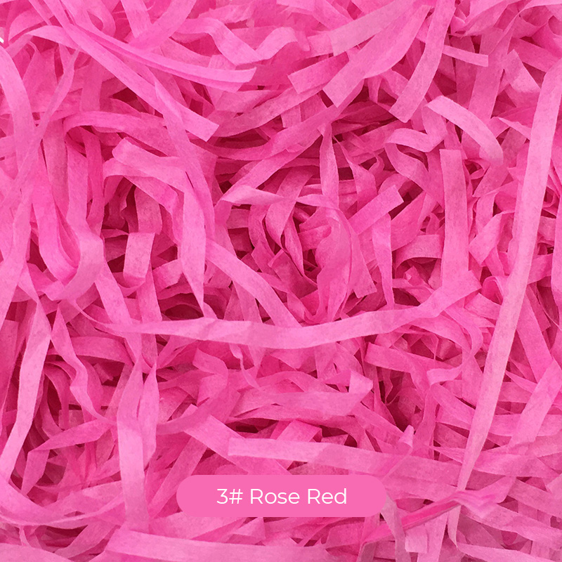24 g/m2 Holzzellstoff Papier Raffia Shreds
