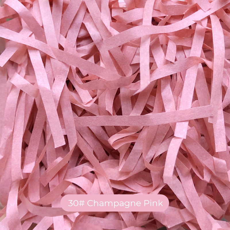 24 g/m2 Holzzellstoff Papier Raffia Shreds