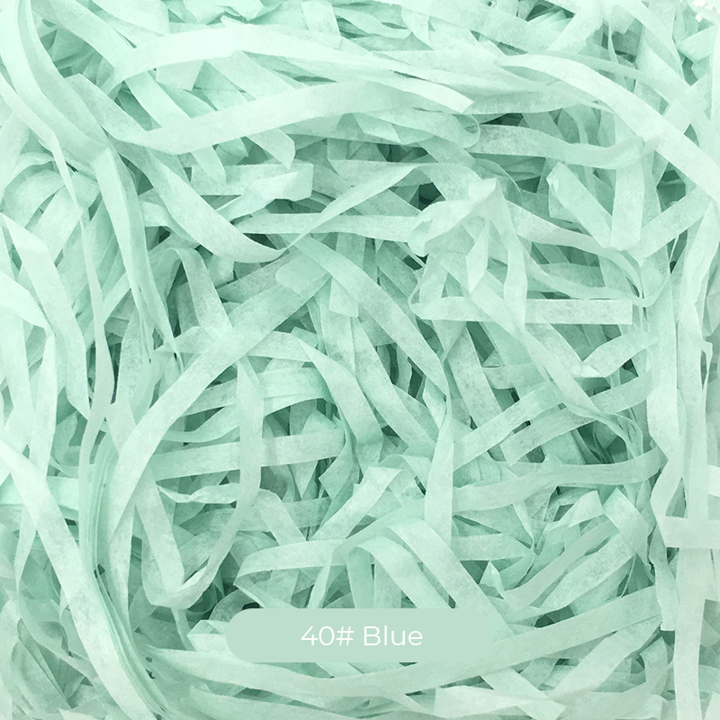 24 g/m2 Holzzellstoff Papier Raffia Shreds