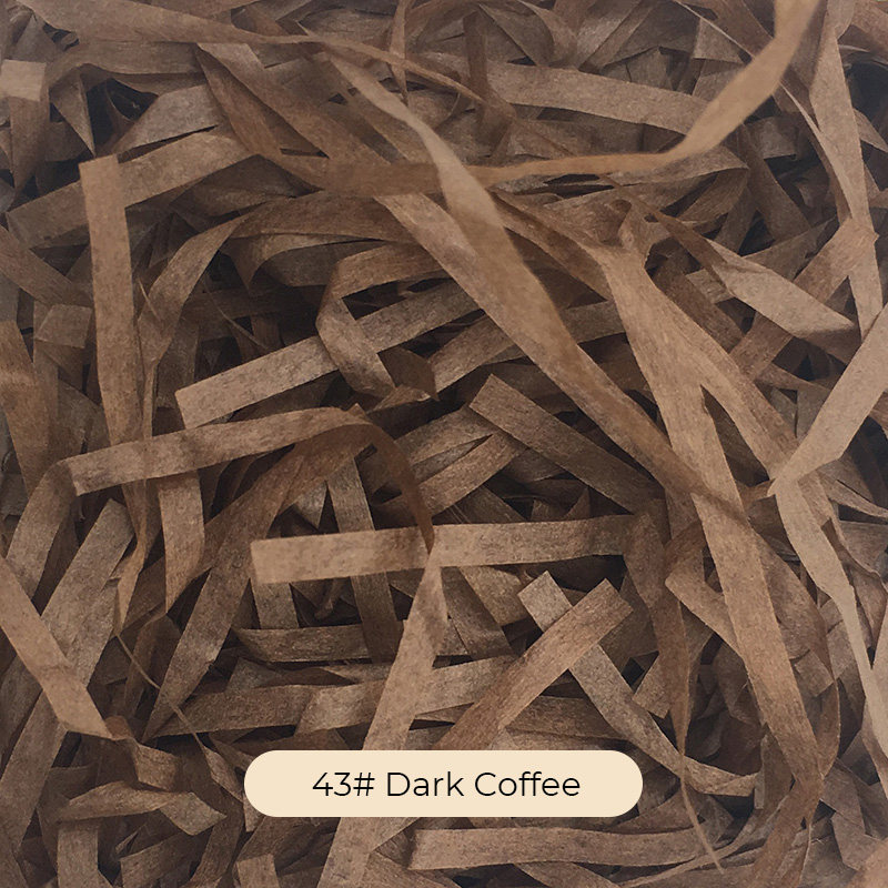 24 g/m2 Holzzellstoff Papier Raffia Shreds
