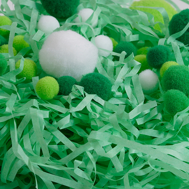 Bommelball mit Bast